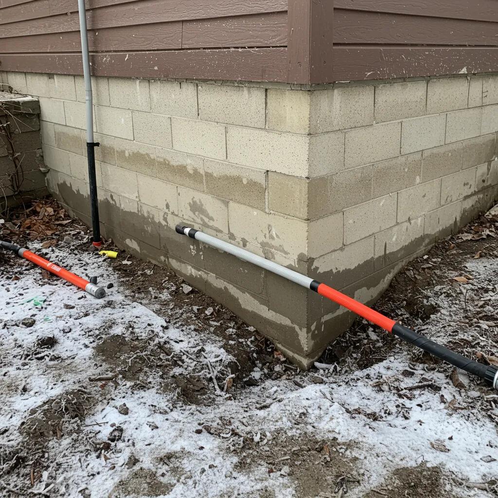 Impact of Minneapolis climate on basement waterproofing with visible moisture and frost heave